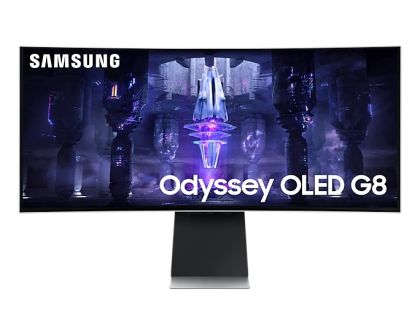 SAMSUNG LS34BG850SUXEN 34inch OLED UWQHD 175Hz 250cd/m2 0.03ms GTG Micro HDMI Mini DisplayPort USB-C x2 speakers