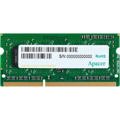 Apacer RAM 4GB DDR3 SODIMM 512x8 1333MHz - AS04GFA33C9TBGC