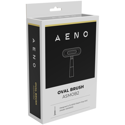 AENO Oval Brush for steaming clothes/cleaning surfaces for steam mop SM2