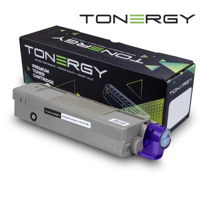 Tonergy Compatible Toner Cartridge OKI 44315304 Black, 8k