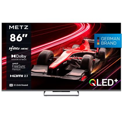 METZ QLED TV 86MQE8000Z, 86"(217 см), QLED, Google TV, 4K/UND, 144Hz