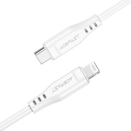 Acefast USB-C to Lightning Cable 30W 1.20m MFI Certified TPE - C3-01 - White