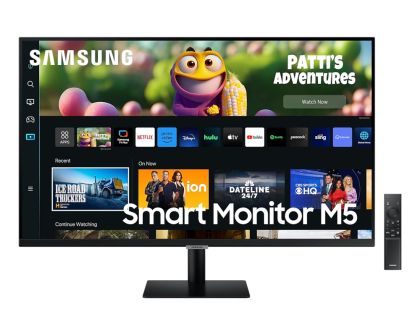 SAMSUNG M5 32inch Smart Monitor VA FHD 16:9 60Hz 250cd/m2 4ms HDMI DP 2x5W Balck