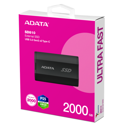 ADATA EXT SSD SD810 2000GB BLK