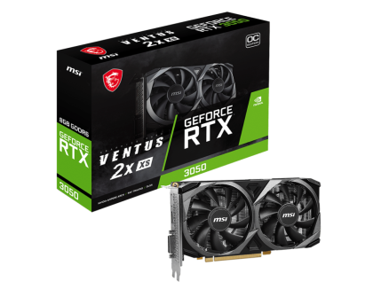 MSI RTX3050 VEN 2X XS WH 8G OC