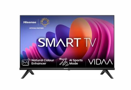 Televizor Hisense 40" A4N, Full HD 1920x1080, DLED, HDR, HLG, DTS HD, Smart TV, WiFi, WiFi Direct, 2xHDMI, 2xUSB, LAN, CI+, DVB-T2/C/S2, negru