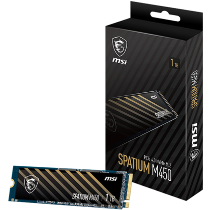 MSI SPATIUM M450 PCIe 4.0 NVMe M.2 1TB