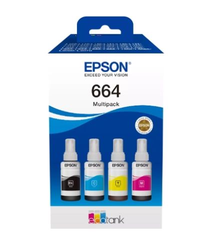 EPSON 664 EcoTank 4 culoriPachet multiplu