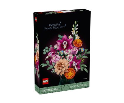 LEGO  Botanicals - Beautiful Pink Flower Bouquet , 10342