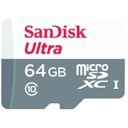 Memory card SANDISK Ultra microSDXC UHS-I, 64GB, Class 10, 100Mb/s