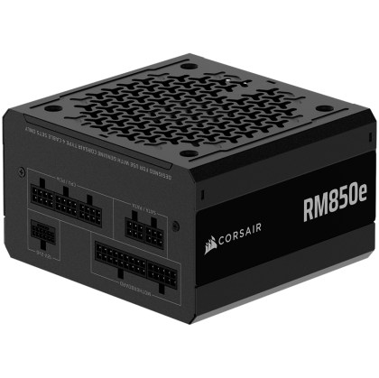 Corsair 2025 RMe Series, RM850e, 850 Watt, ATX 3.1, PCIe 5.1, Cybenetics GOLD Certified, Fully Modular Power Supply