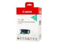 CANON 1LB CLI-42 8inks ink cartridge black and colour standard capacity multipack full 8 inks