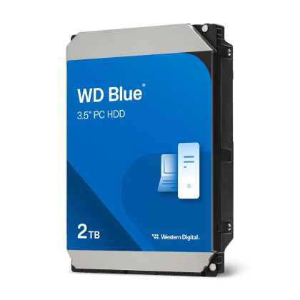 HDD WD Blue 2TB, 7200rpm 64MB, SATA3 - WD20EARZ