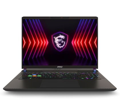 Лаптоп MSI Vector 16 HX A14VHG, i9-14900HX (24C/32T, up to 5.8 GHz, 36MB), GeForce RTX 4080 12GB GDDR6 542 AI TOPS, 16" QHD+ 2560x1600 240Hz 500 nits, 32GB RAM (16GBx2) DDR5-5600, 1TB SSD, Killer WiFi 7, BTv5.4, Per-Key RGB KBD SteelSeries, Windows 11 Hom