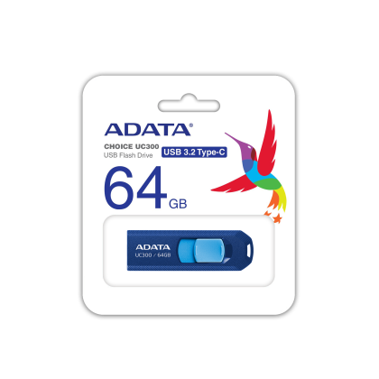 64GB TYPE-C UC300 ADATA BLUE