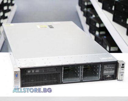 HP ProLiant DL380p Gen8, 2x Intel Xeon 6-Core E5, 128GB RDIMM DDR3, No storage SAS 2.5", Rack Mount 2U, Grade A