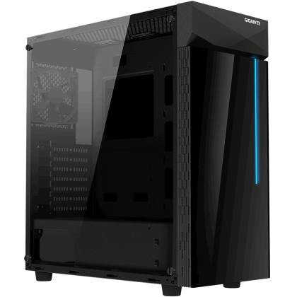 Box Gigabyte C200G RGB, Mid Tower, Siyah