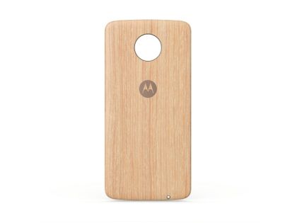 MOTO Z BACK COVER WASHED OAK