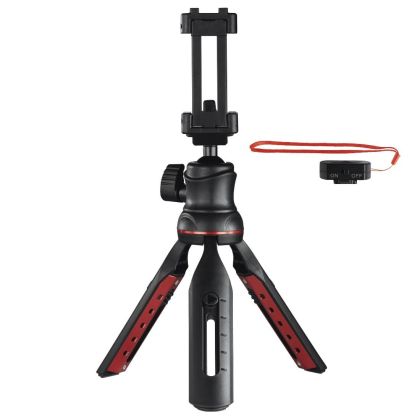 HAMA Solid II 21B mini tripod, Bluetooth uzaktan kumanda, 04635