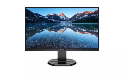 Монитор Philips 243B9, 23.8" WLED IPS, 1920x1080@75Hz, 4ms GtG, 250cd/m2, 1000:1, DC50M:1, Adaptive Sync, FlickerFree, Low Blue Light, 2Wx2, Tilt, Height Adjust, Pivot, Swivel, D-SUB, HDMI, DP, USB Hub