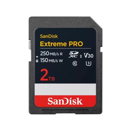 Карта памет SANDISK Extreme PRO SDHC, 2TB