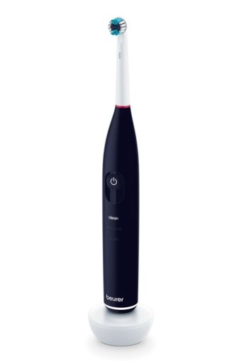 Periuta de dinti electrica Beurer TB 50 Periuta de dinti electrica; Integr. senzor de presiune; 3 programe de curatare; 45 de zile Durată de viață a bateriei; Cronometru de 2 minute; Tehnologia oscilante, pulsatoare, de periere; Incl. încărcător, cablu US