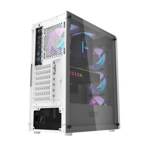 Darkflash кутия Case ATX - DK352 White - 4 fans included