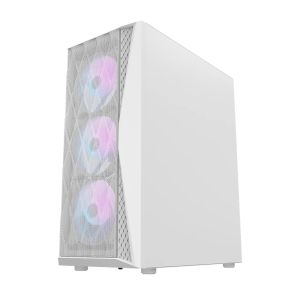 Darkflash кутия Case ATX - DK352 White - 4 fans included