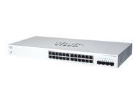 CISCO Business Switching CBS220 Smart 24-port Gigabit 4x10G SFP+ uplink