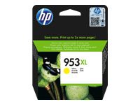 Cartuș de cerneală original HP 953XL F6U18AE BGX galben 1.450 pagini