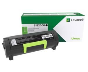LEXMARK 2 5K Return Program Black Toner Cartridge MS/MX317 417 517 617