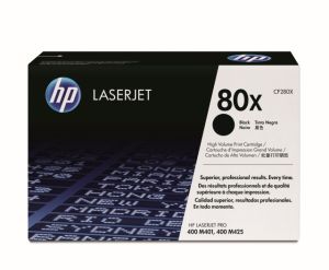 Cartuș de toner consumabil HP 80X LaserJet negru