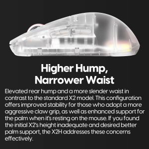 Pulsar Wireless Gaming Mouse X2H Mini Superclear [LTD 3000] - 1K