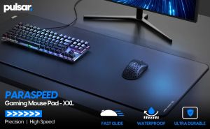 Pulsar Gaming Mousepad Paraspeed V2 CORDURA Black - 900 x 400 mm