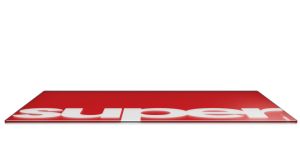 Superglide професионален стъклен геймърски пад за мишка Gaming Glass Mousepad Superglide Pad v2 XL Red - 490 x 420 mm