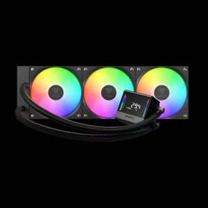 Gamdias Water Cooling Chione E4-360 - LCD Screen, A-RGB