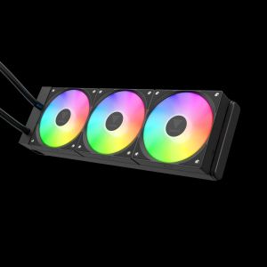 Gamdias Water Cooling Chione E4-360 - LCD Screen, A-RGB