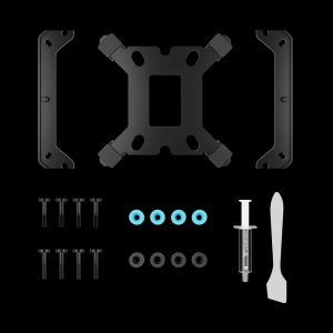 Gamdias CPU Cooler BOREAS E2-410 Black - LGA1851/AM5
