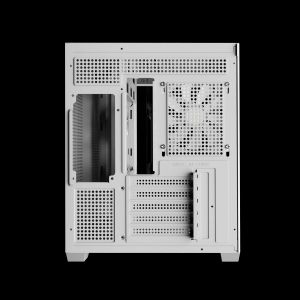 Gamdias Case mATX - AURA GC10M White - 3 x 120 mm A-RGB, Tempered Glass