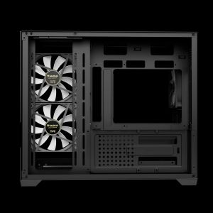 Gamdias Case mATX - AURA GC10M - 3 x 120 mm A-RGB, Tempered Glass