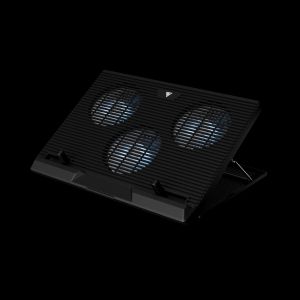 Gamdias Gaming Notebook Cooler 19" - AETHER E1 - USB Hub, Phone Stand
