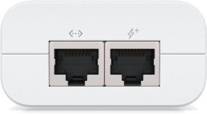 Ubiquiti U-POE-AT - Gigabit PoE Injector, 802.3at, 30W