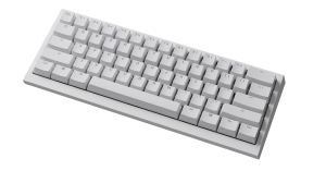 Ducky професионална геймърска механична клавиатура Professional Gaming Mechanical Keyboard One X Mini Wireless White - Ducky AI Switches [Linear], Bluetooth
