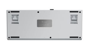 Ducky професионална геймърска механична клавиатура Professional Gaming Mechanical Keyboard One X Mini Wireless White - Ducky AI Switches [Linear], Bluetooth