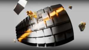 Ducky професионална геймърска механична клавиатура Professional Gaming Mechanical Keyboard One X Mini Wireless White - Ducky AI Switches [Linear], Bluetooth