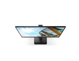 Монитор AOC 24P2QM, 23.8" VA WLED, 1920x1080@75Hz, 4ms GtG, 300cd m/2, 3000:1, 50M:1 DCR, Adaptive Sync, Low Blue Light, FlickerFree, 2Wx2, Tilt, Height Adjust, Pivot, Swivel, D-SUB, DVI, HDMI, DP, USB hub