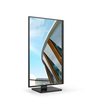 Монитор AOC 24P2QM, 23.8" VA WLED, 1920x1080@75Hz, 4ms GtG, 300cd m/2, 3000:1, 50M:1 DCR, Adaptive Sync, Low Blue Light, FlickerFree, 2Wx2, Tilt, Height Adjust, Pivot, Swivel, D-SUB, DVI, HDMI, DP, USB hub