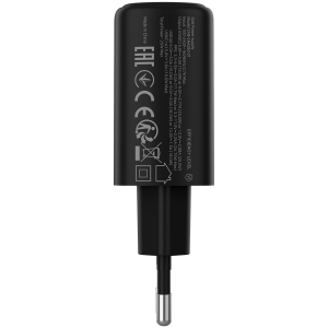 CANYON charger OnCharge 250 25W 1xPD 1xQC EU Black