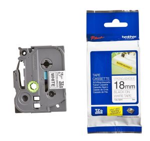 Consumable Brother TZe-S241 Tape Black on White, Strong Adhesive, 18mm, 8 m - Eco