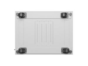Комуникационен шкаф Lanberg rack cabinet 19" free-standing 15U/600x800 (flat pack) with glass door lcd grey v2